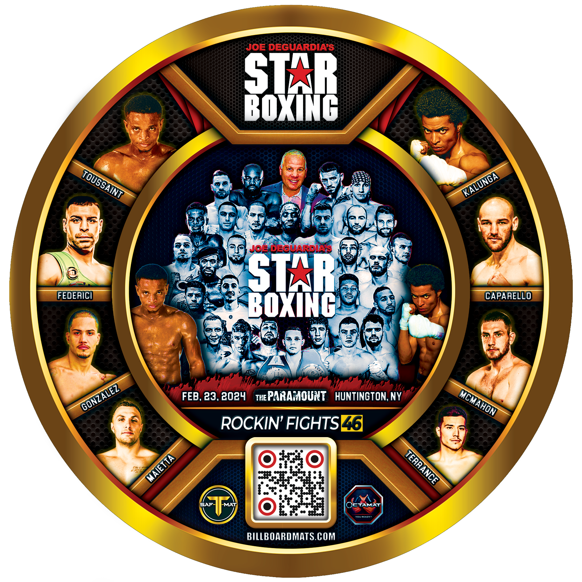 STAR BOXING ROCKIN FIGHTS 46 - COMMEMORATIVE