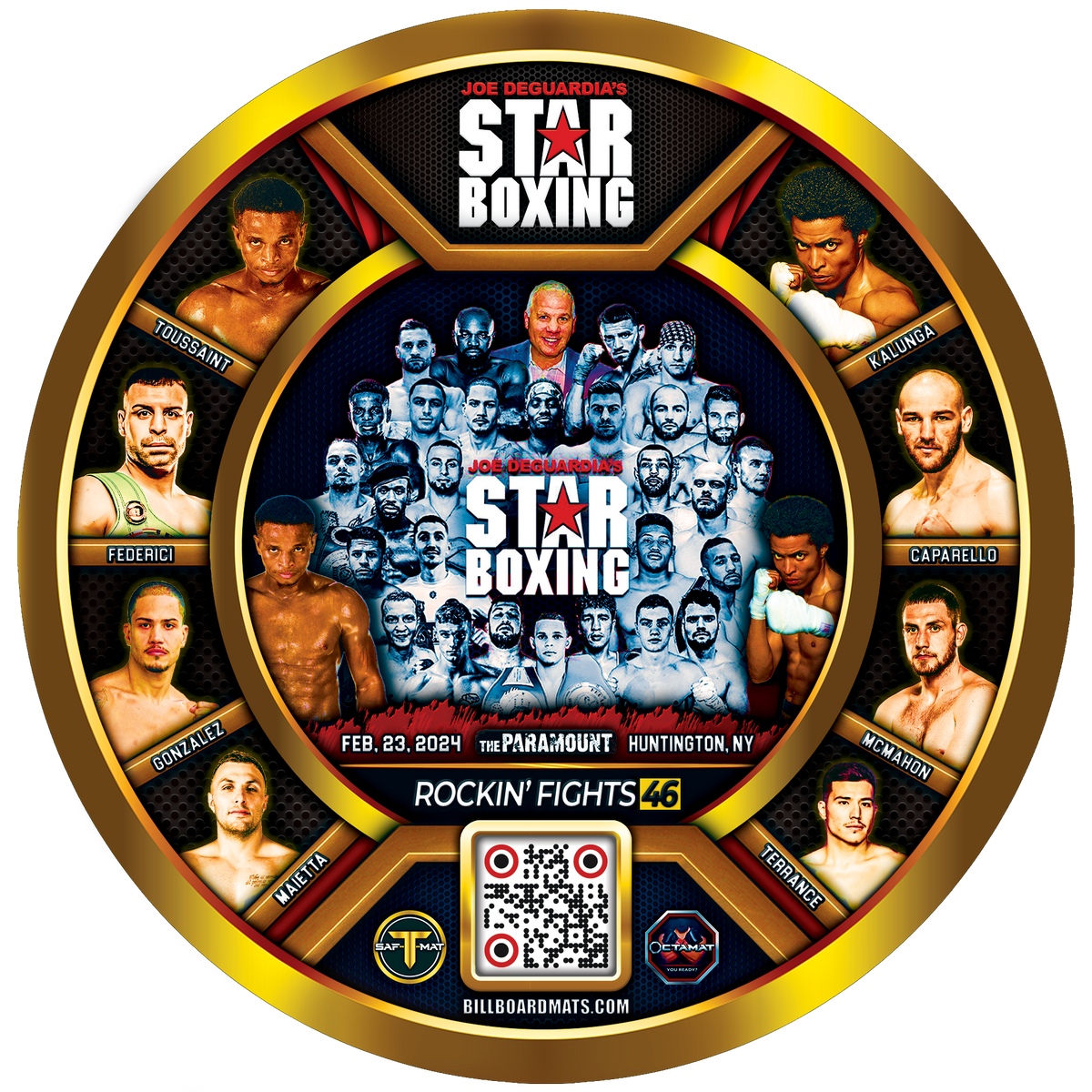 STAR BOXING ROCKIN FIGHTS 46 - COMMEMORATIVE
