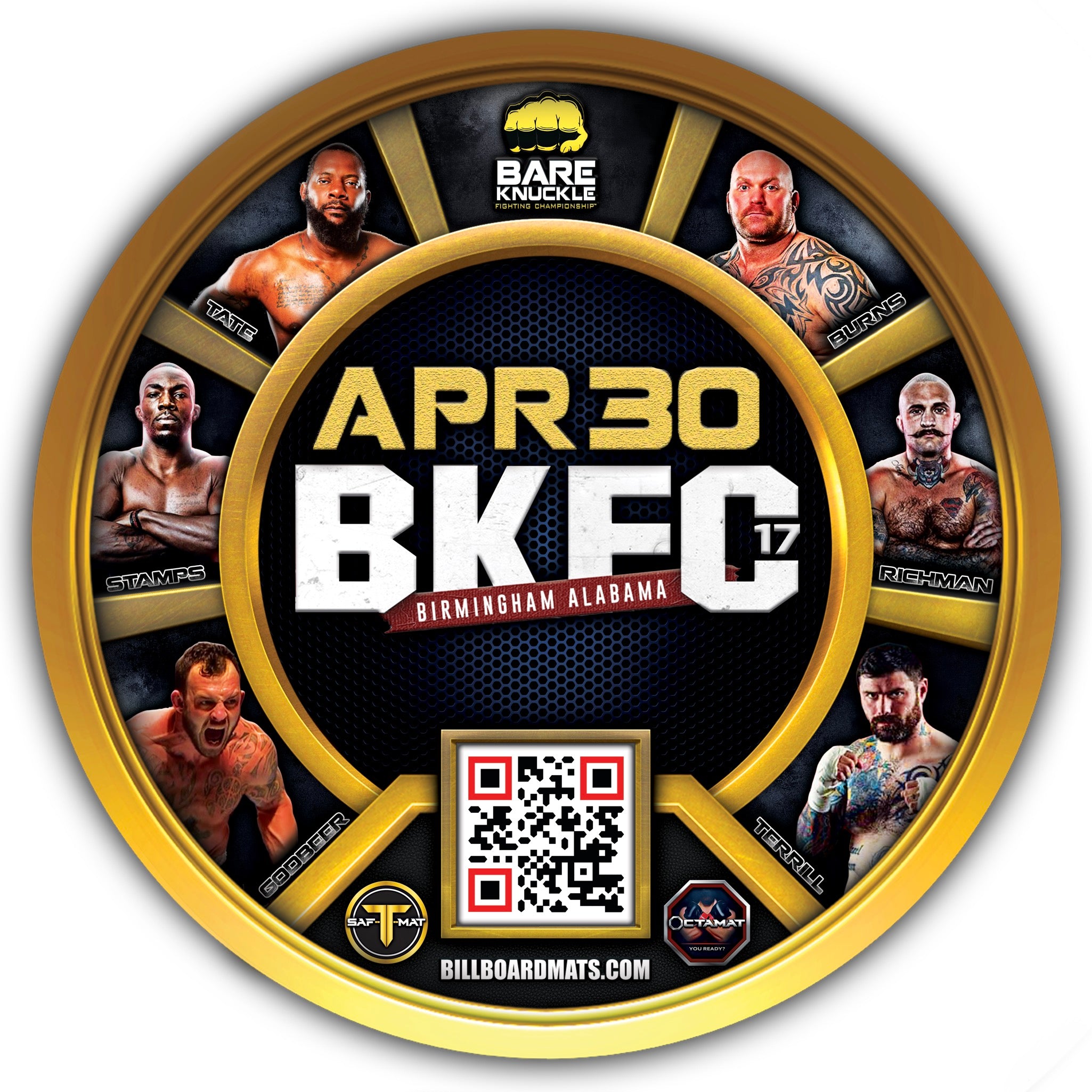 BKFC17 - April 30, 2021 - Birmingham, AL