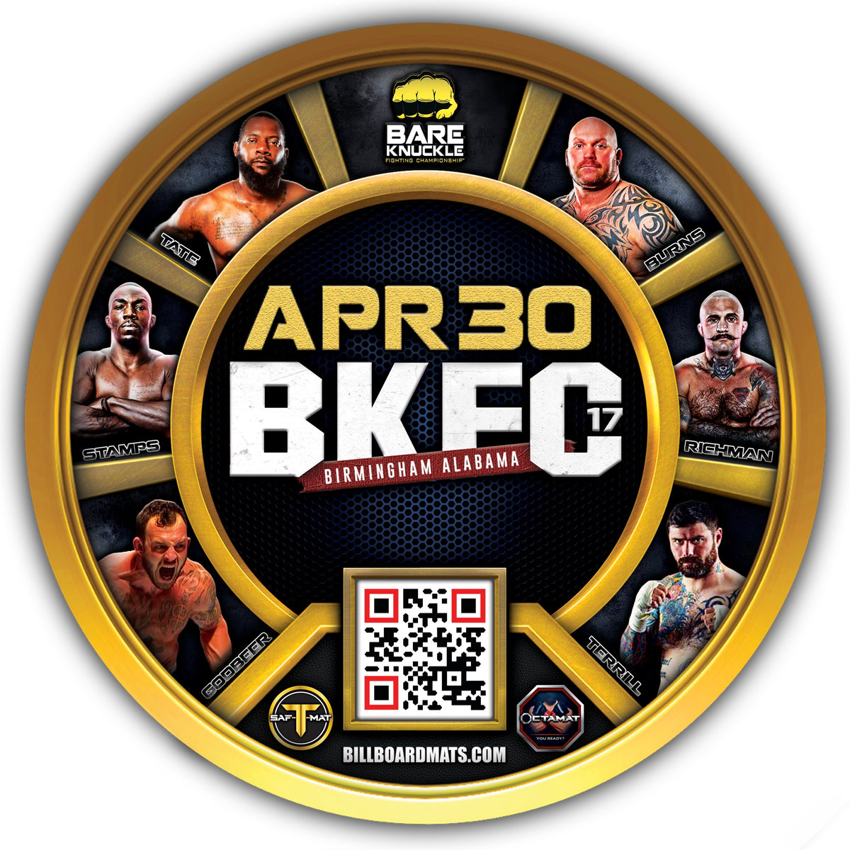 BKFC17 - April 30, 2021 - Birmingham, AL
