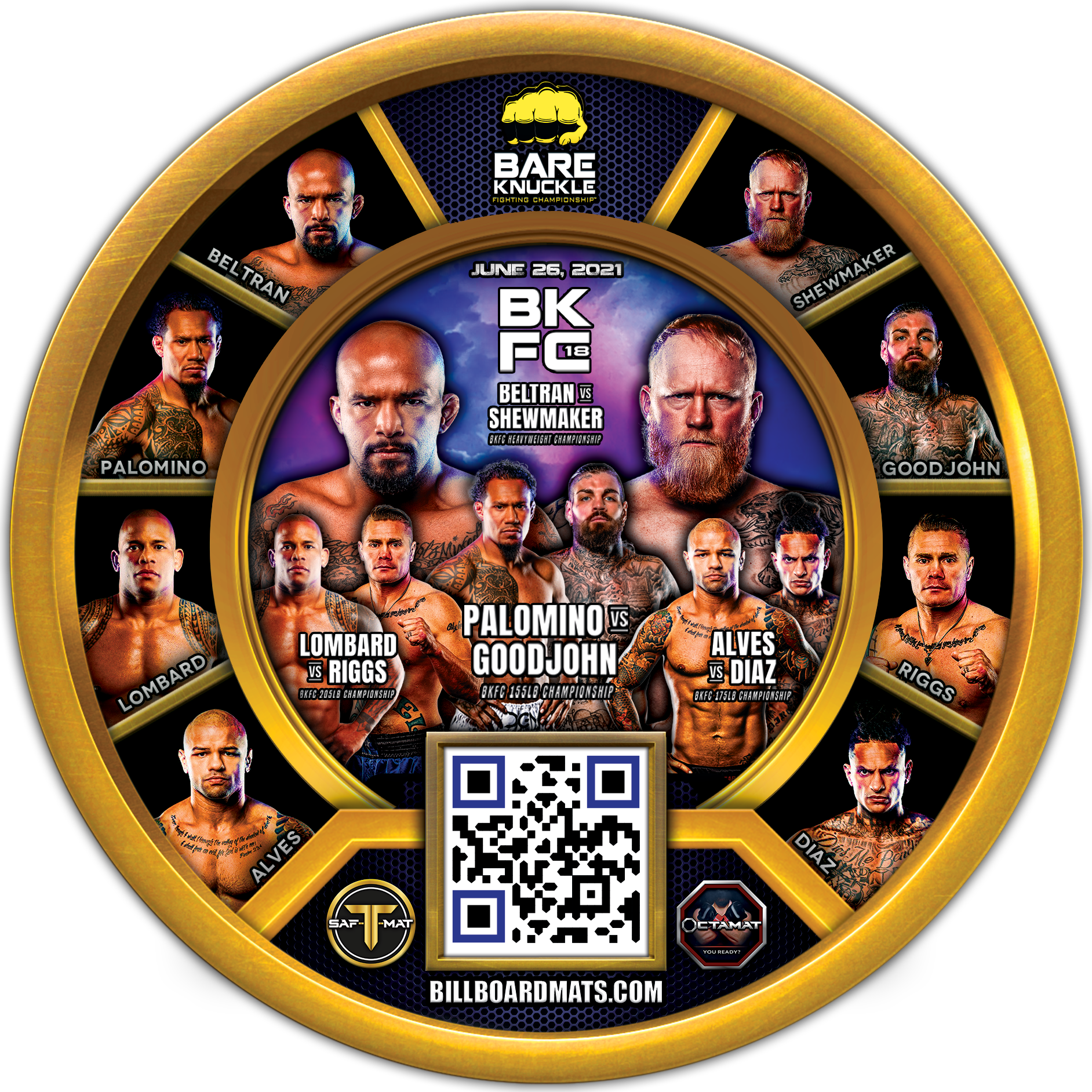 BKFC18 - June 26, 2021 - Hollywood, FL