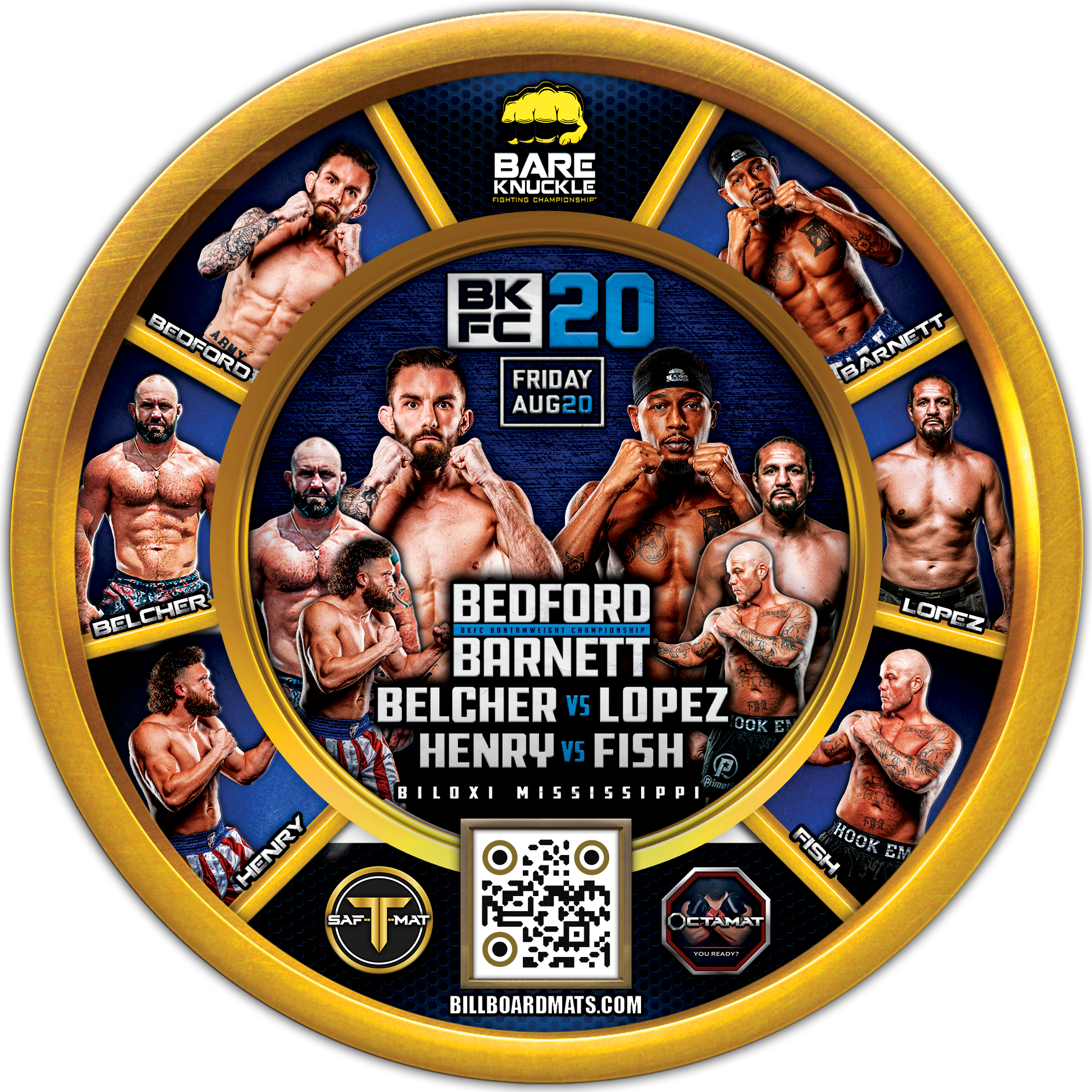 BKFC20 - August 20, 2021 - Biloxi, MS