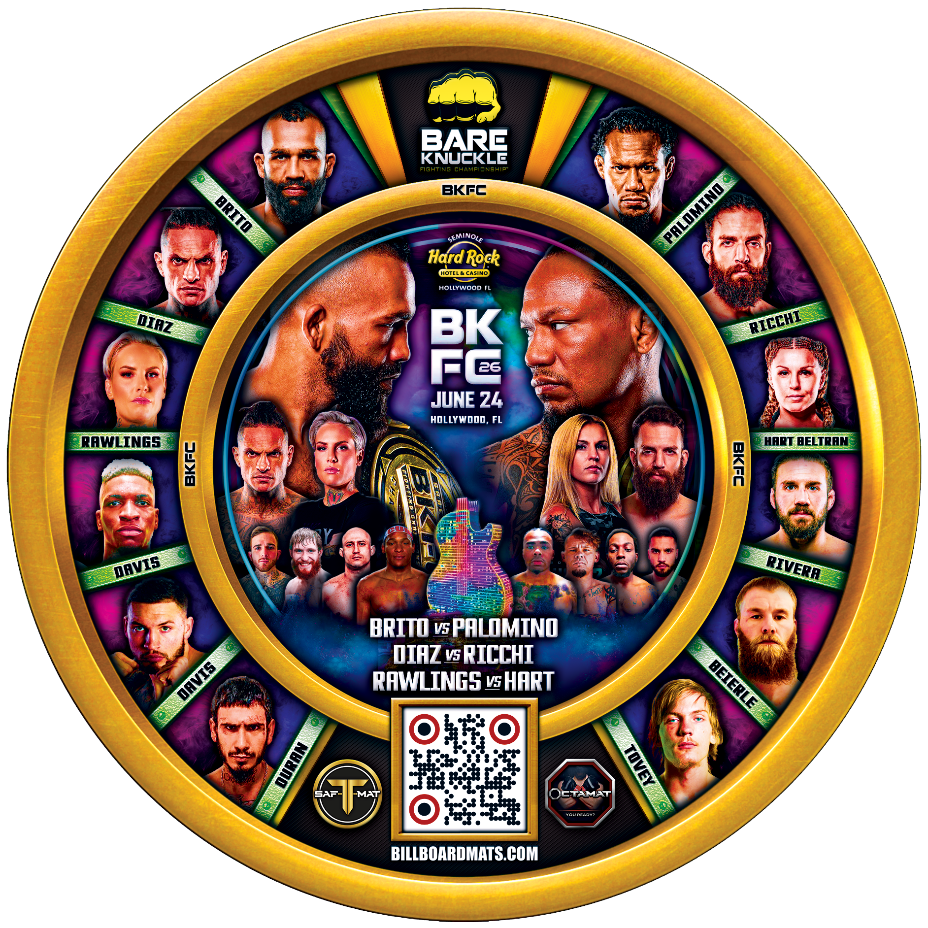 BKFC26 - June 24, 2022 - Hollywood, FL