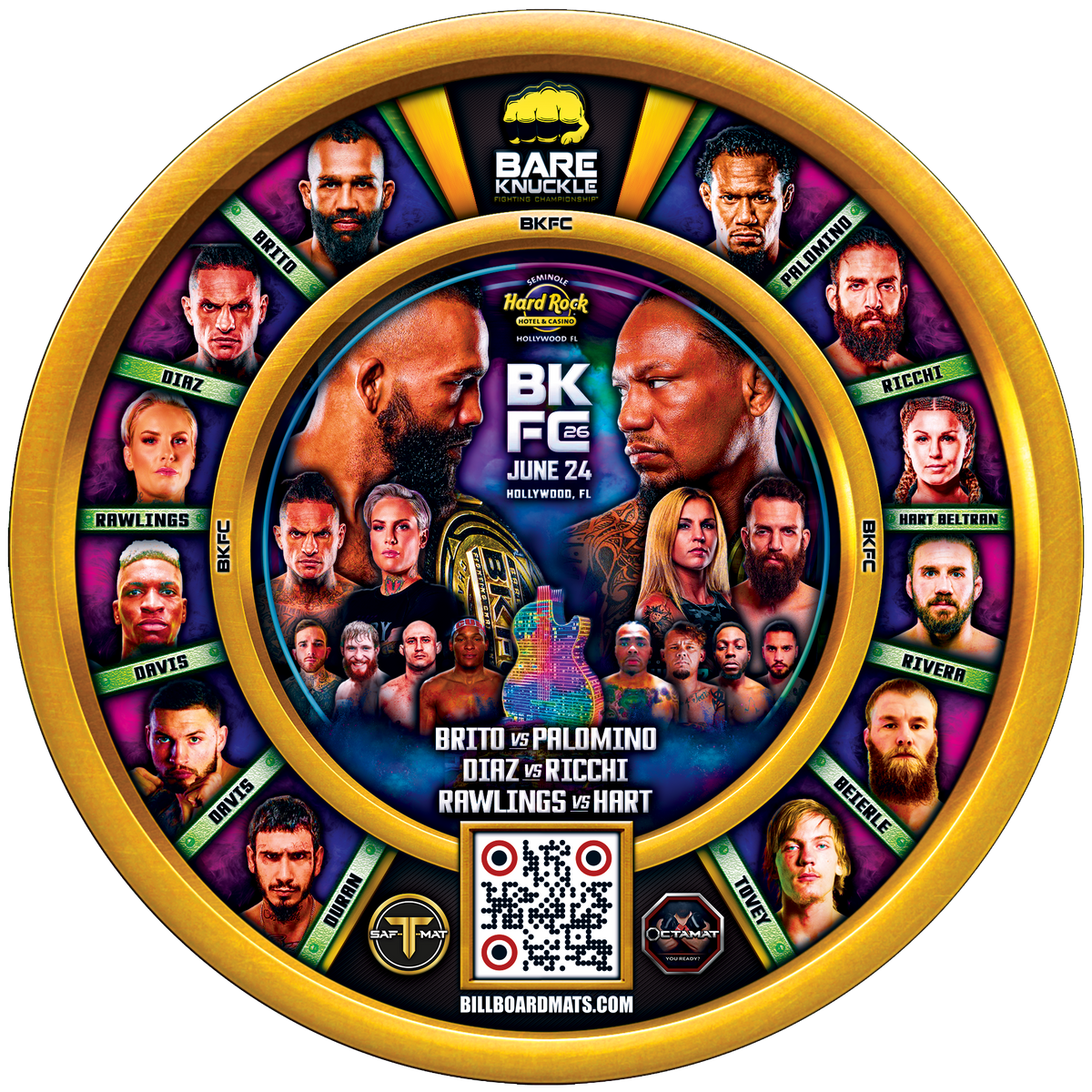 BKFC26 - June 24, 2022 - Hollywood, FL
