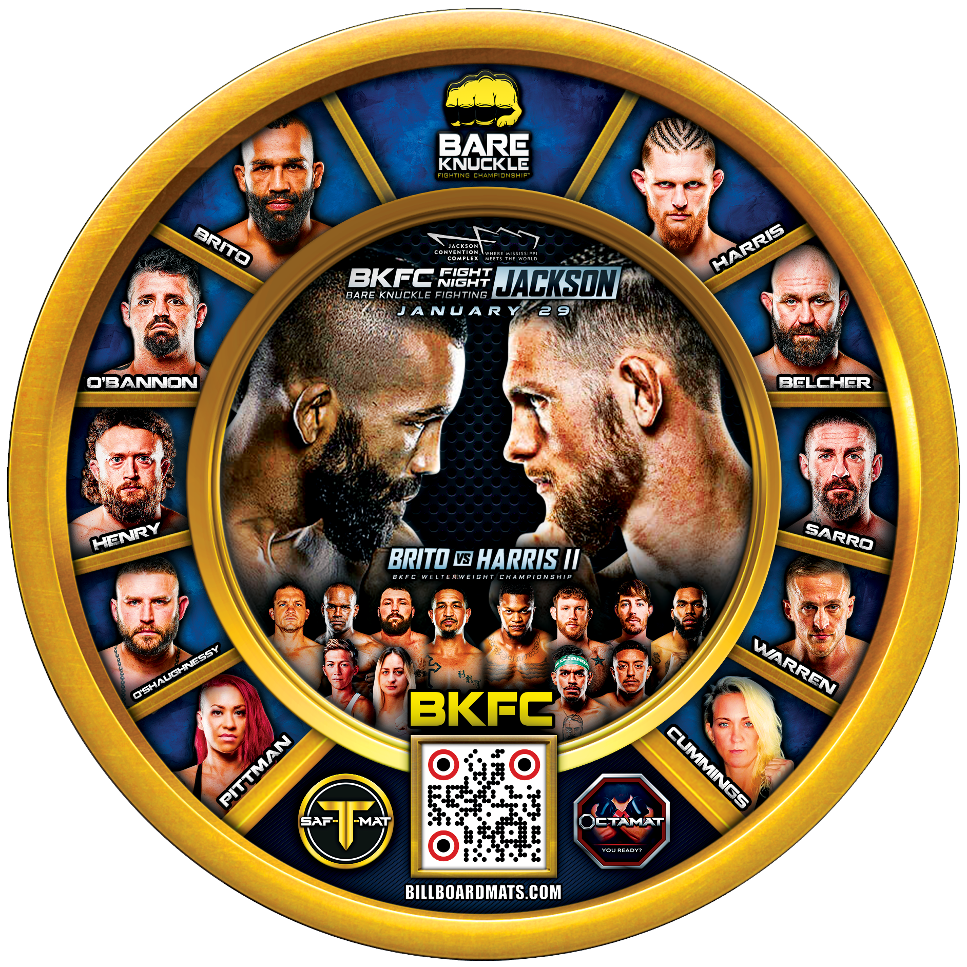 BKFC JACKSON - January 29, 2022 - Jackson, MS