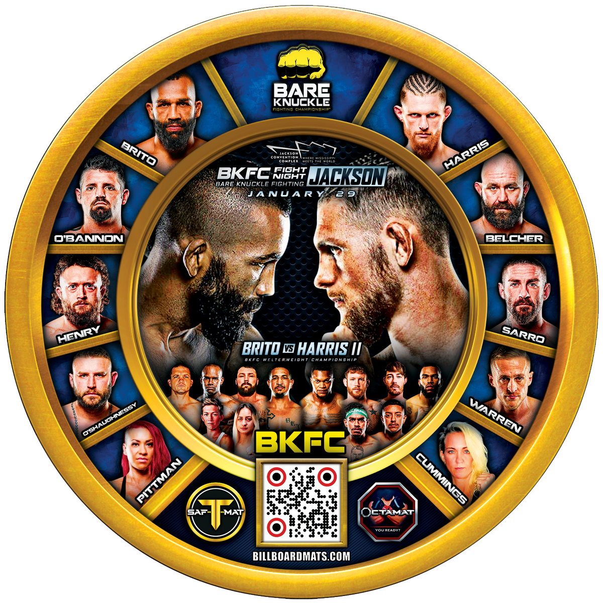 BKFC JACKSON - January 29, 2022 - Jackson, MS