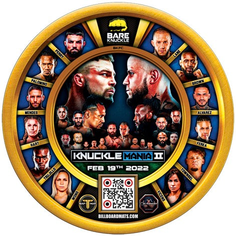 BKFC KNUCKLE MANIA 2 - Feb 19, 2022 - Hollywood, FL