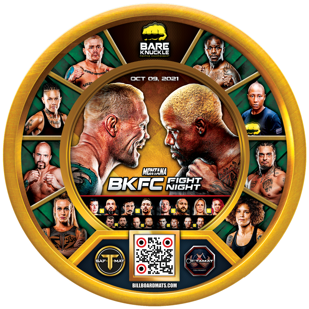 BKFC MONTANA - October 9, 2021 - Billings, MT