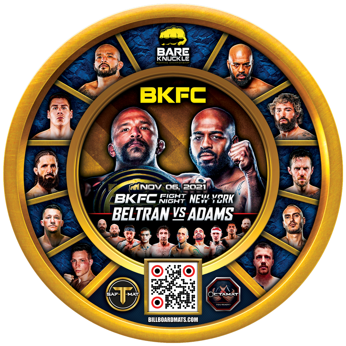 BKFC NEW YORK - November 6, 2021 - Seneca, NY