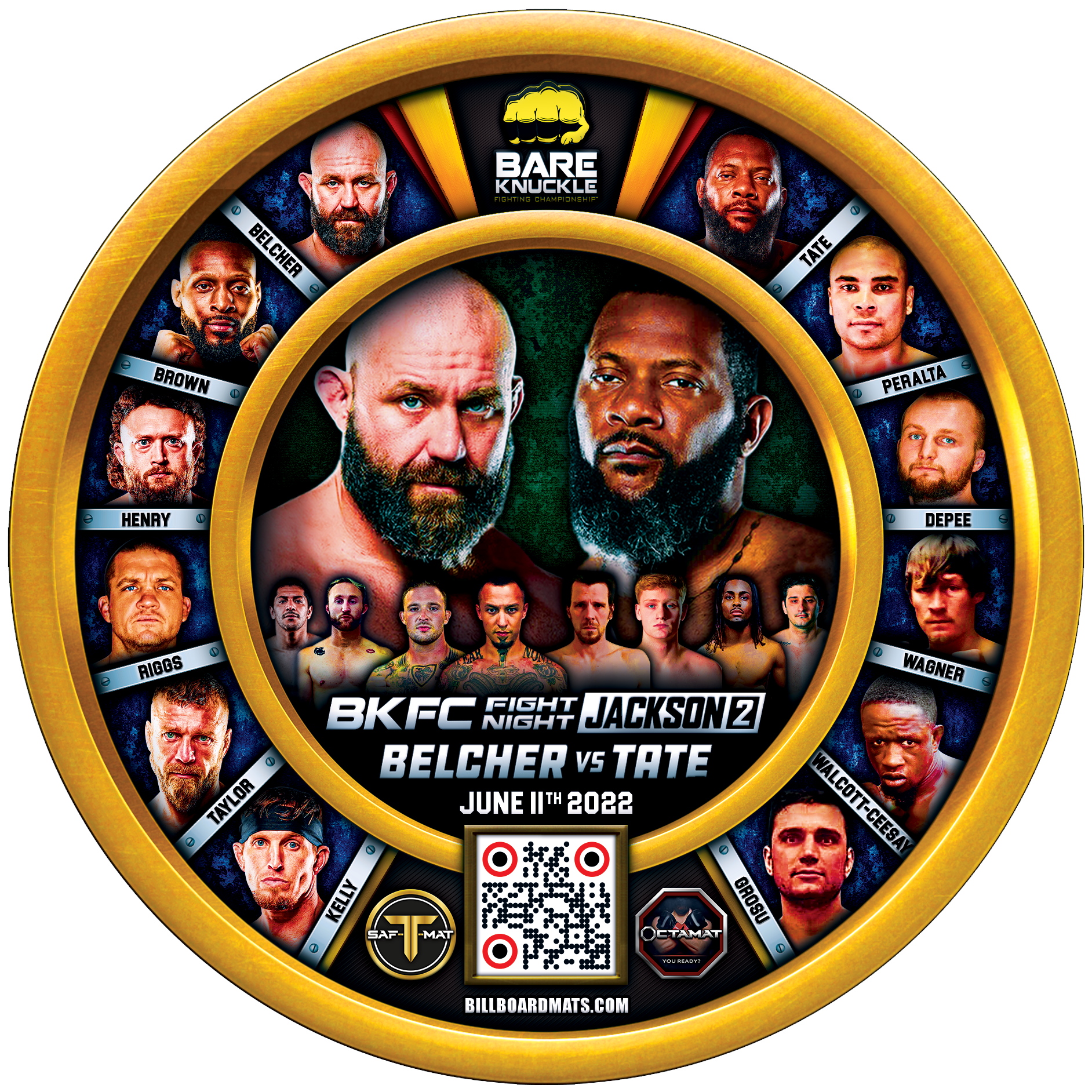BKFC JACKSON 2 - June 11, 2022 - Jackson, MS