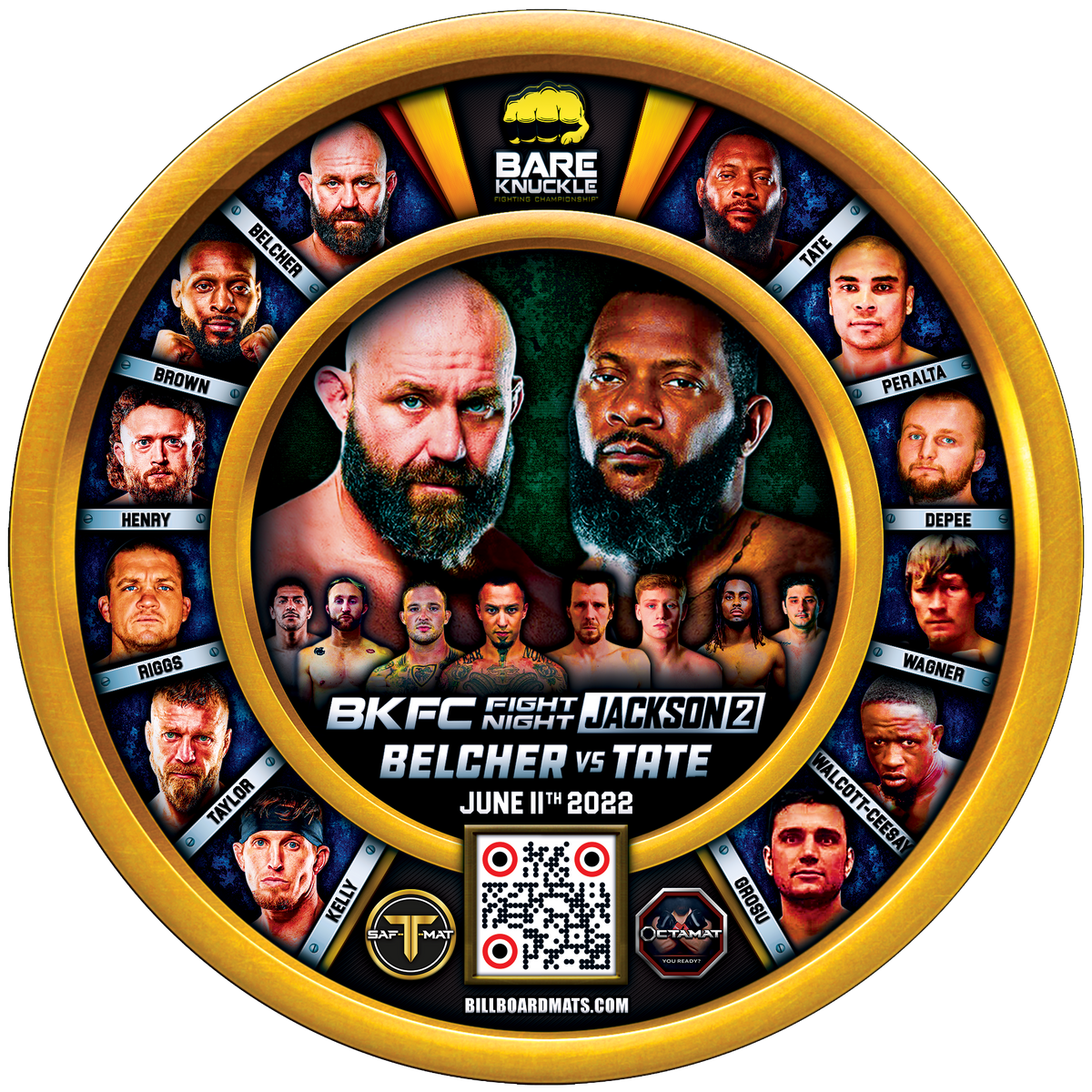 BKFC JACKSON 2 - June 11, 2022 - Jackson, MS