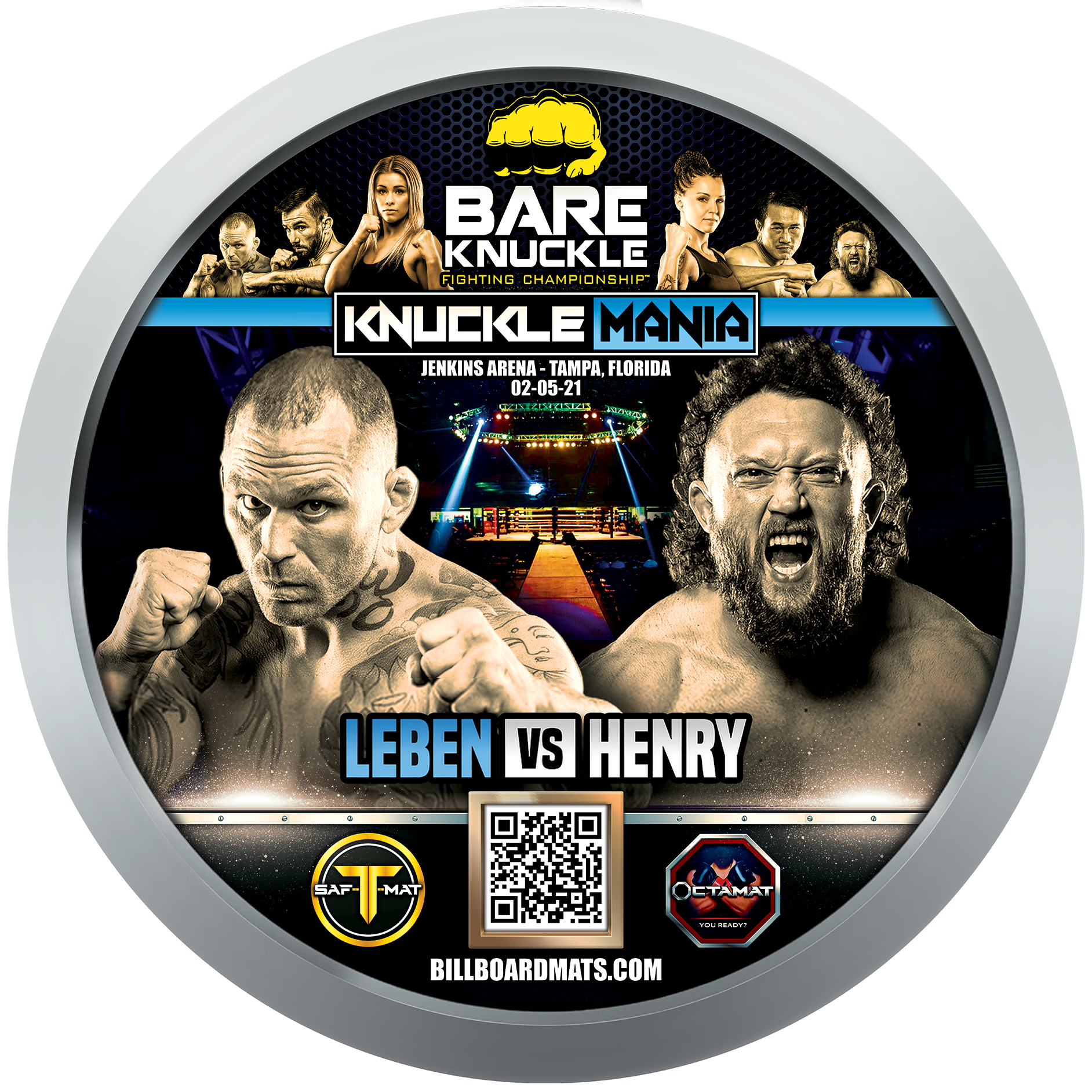 BKFC KNUCKLE MANIA - LEBEN VS HENRY