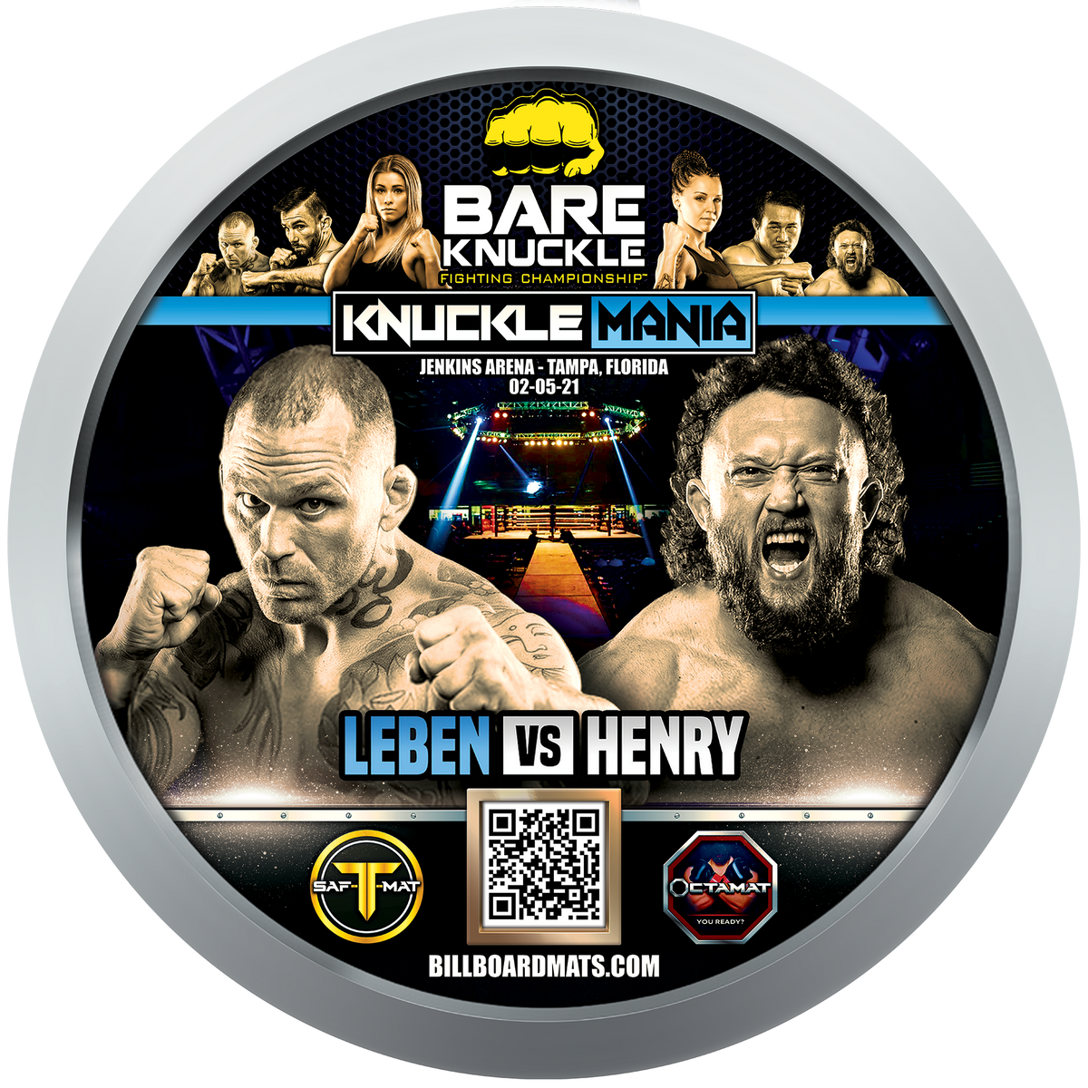 BKFC KNUCKLE MANIA - LEBEN VS HENRY