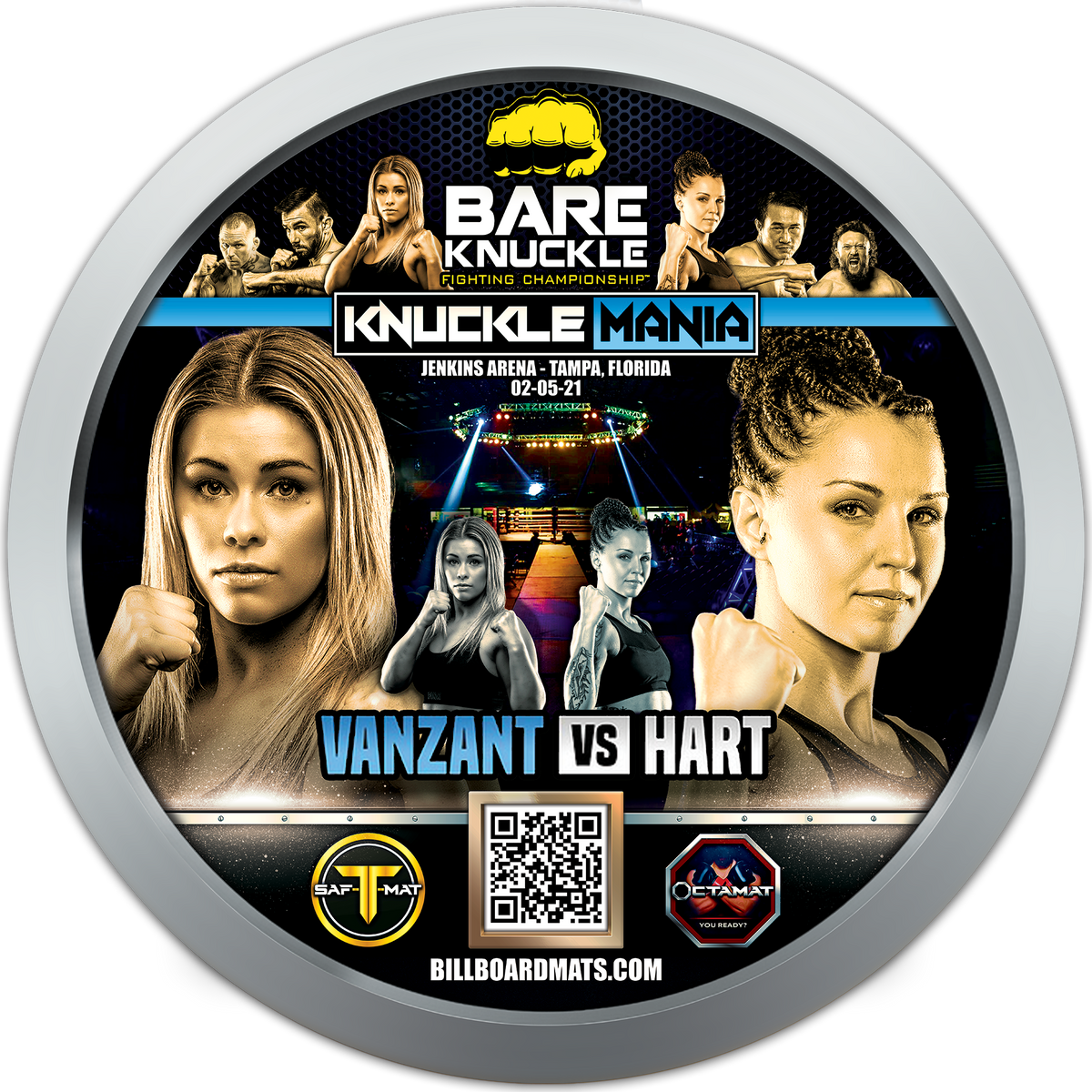 BKFC KNUCKLE MANIA - VANZANT VS HART